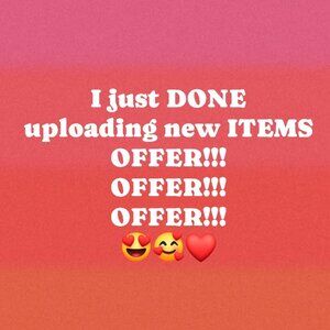 I'M OPEN TO ACCEPT OFFERS!!!!
